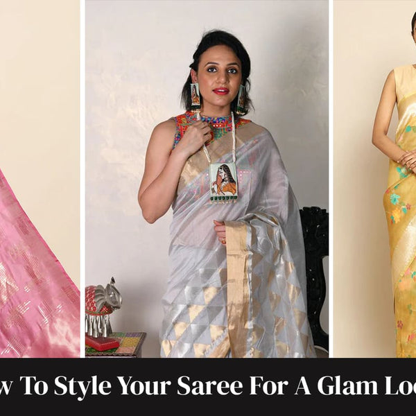 The draping styles to pep up your traditional saree
