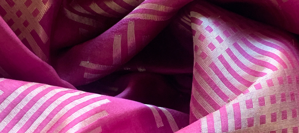Mubarakpur handloom pure silk sarees online  - Free Shipping| COD available