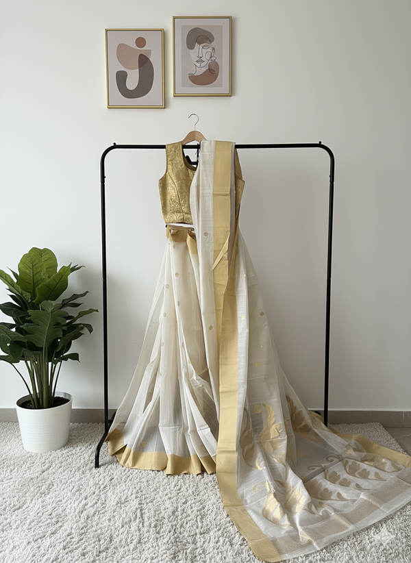 Milkyway Chanderi saree