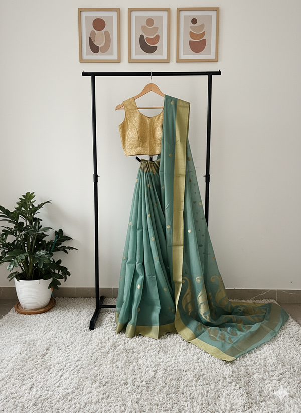 Greenway Chanderi saree