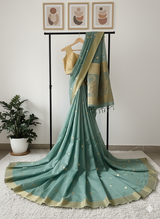 Greenway Chanderi saree