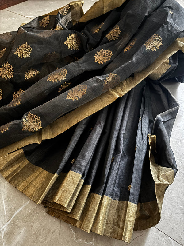 kajri Chanderi saree