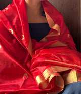 Chaand Dupatta - Red