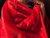Chaand Dupatta - Red