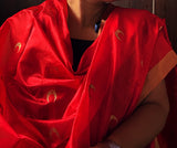 Chaand Dupatta - Red