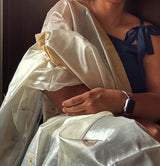 Chaand Dupatta - White