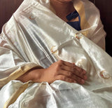 Chaand Dupatta - White