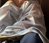 Chaand Dupatta -Silver