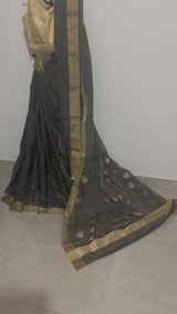 kajri Chanderi saree