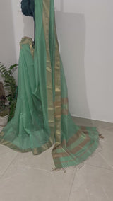check check Maheshwari Sari