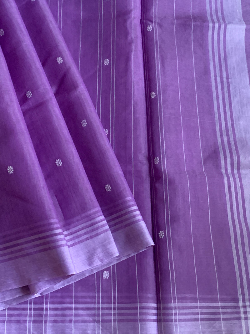 That Purple Chanderi Cotton Chowdhrain Saree