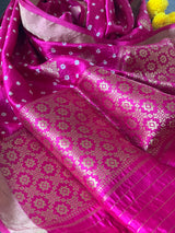 Menaka - Banarasi Dupatta with Bandhej Chowdhrain Duppatta 6900.00 Chowdhrain
